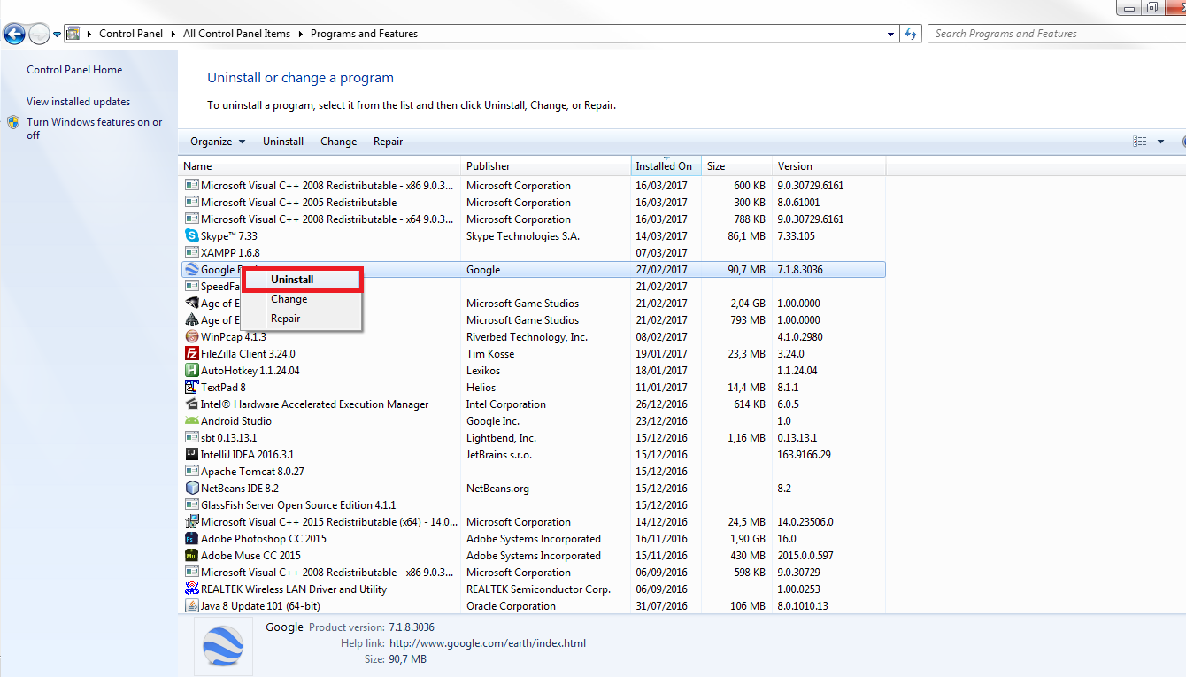 computer unistall app computer unistall app